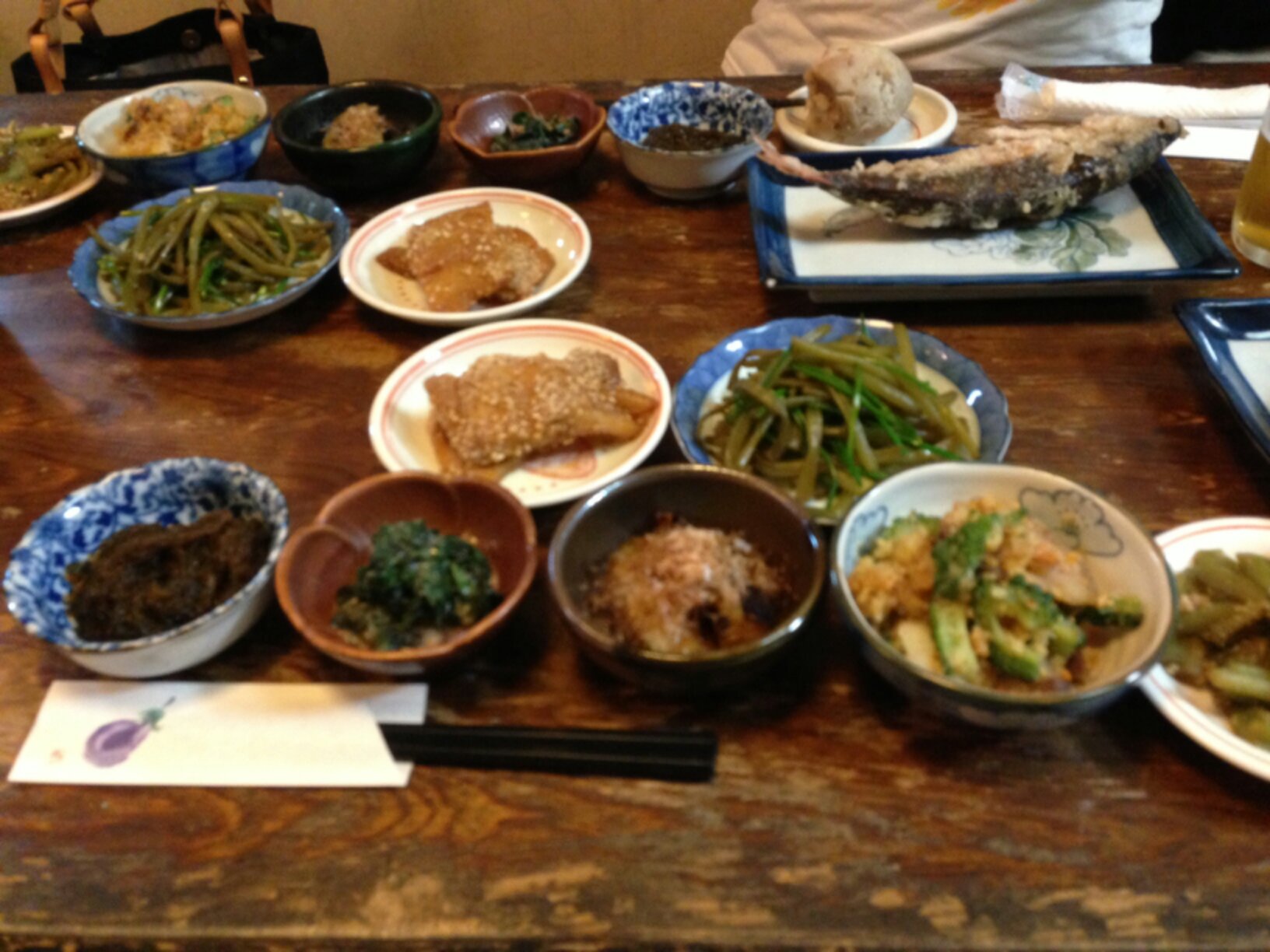 2011/10 かずみ（奄美名瀬市末広町）でシマ唄と料理を堪能