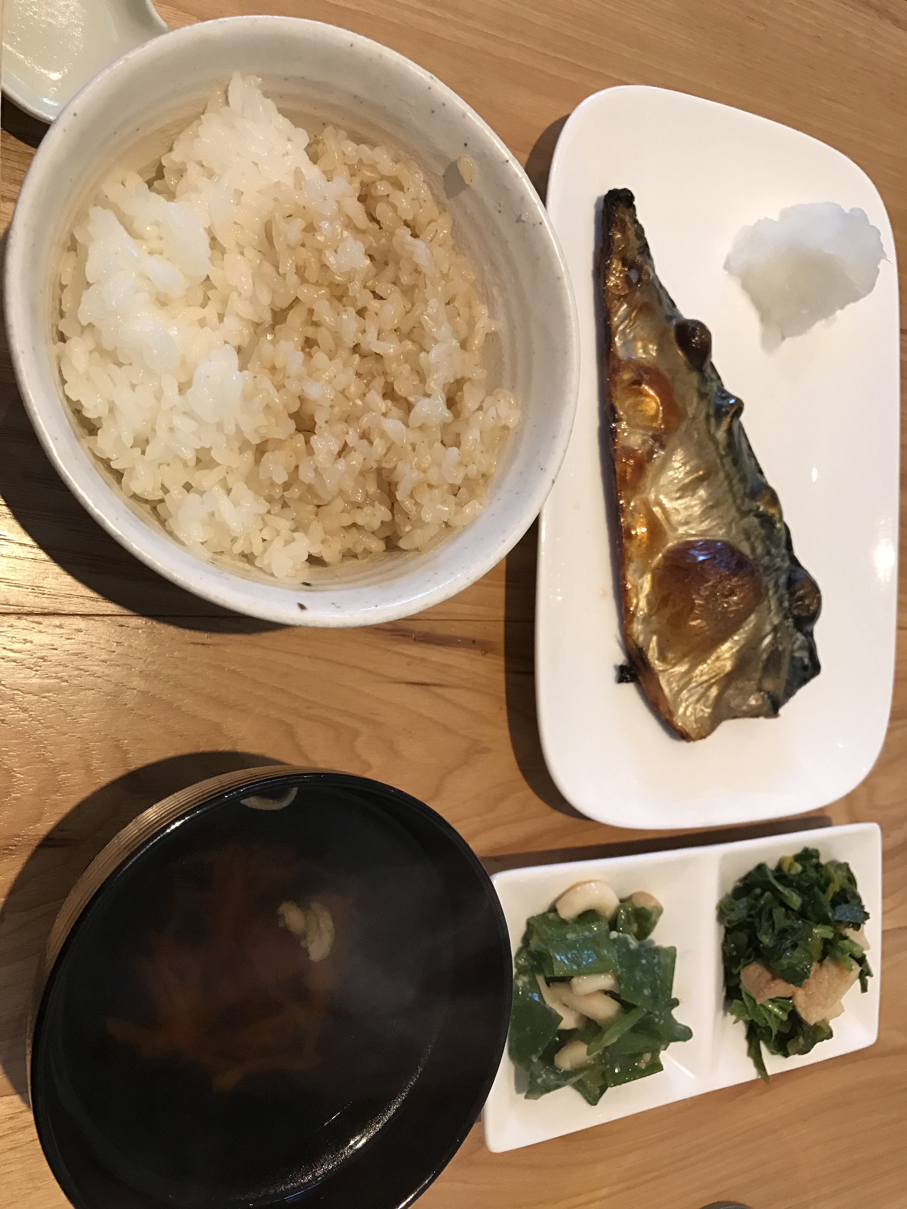 2017/01/11 Food & Cafe KOU 塩さばのランチ